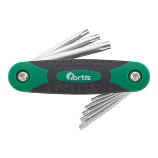 FORTIS Handklapphalter 2K 8-teilig T8-T40
