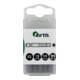 FORTIS Jeu de 10 embouts en acier trempé 1/4" DIN3126 E6,3 hexagone intérieur 6x50mm