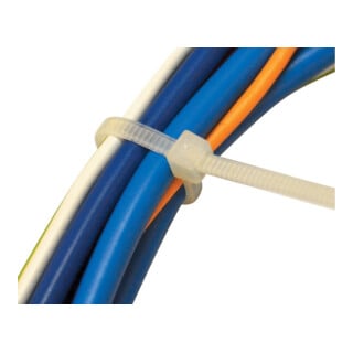 FORTIS Kabelbinder Nylon 292 x 3,6mm natur 100 Stück