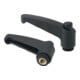FORTIS Klemmhevel M8 thermoplast Gr. 65 3 stuks zwart