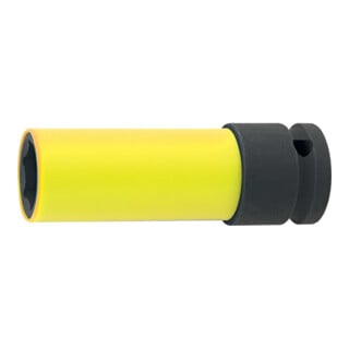 FORTIS Kraft-Steckschlüsseleinsatz 1/2" 19 x 85mm Kunststoff-Hülse