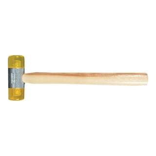 FORTIS Kunststoffhammer 27mm gelb Gr. 2