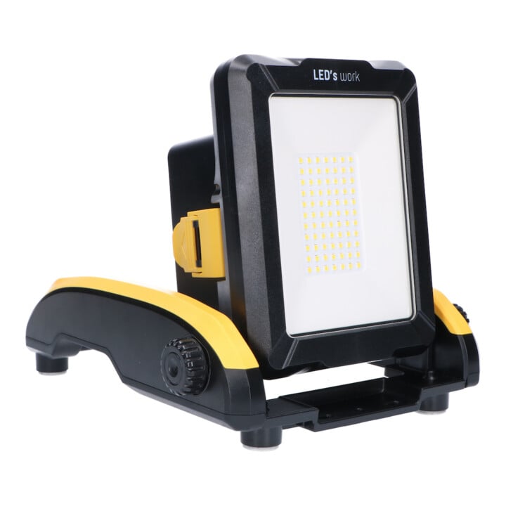 FORTIS Lampe de travail sans fil système de batterie interchangeable 18V 2900 lumens incl. adaptateur