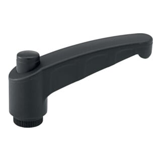 FORTIS Levier de serrage M8 Thermoplastique Gr. 65 3 pièces noir