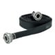 FORTIS Multifunctionele vlakke slang 52 mm gecoat zwart STORZ koppelingen 15 m