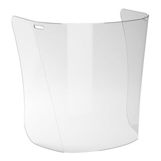 FORTIS Plaque de protection faciale de rechange claire 300 x 200 x 1 mm