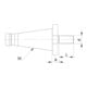 FORTIS Porte-outil mandrin DIN2080 SK40-B16