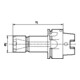 FORTIS Porte-pinces Mini ER DIN69893A HSK-A63 ER25x100mm