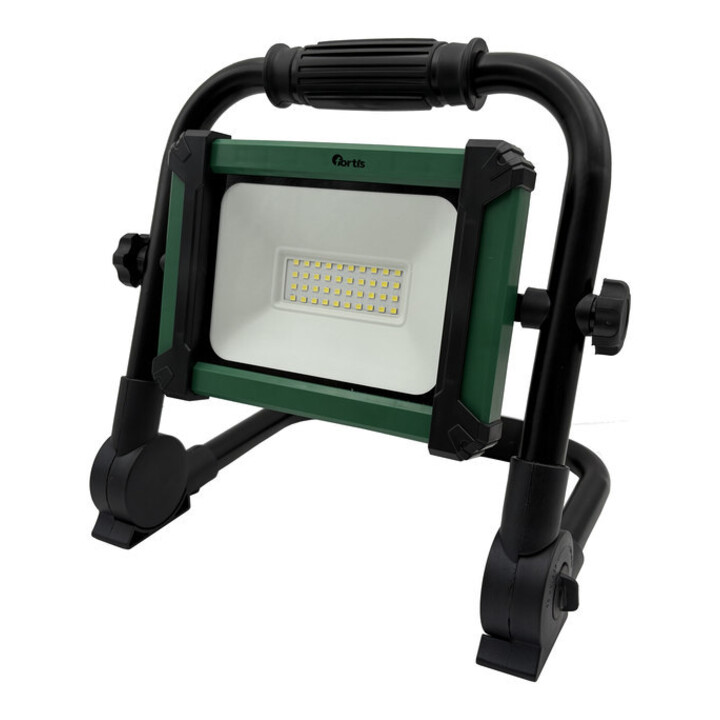 FORTIS Projecteur de chantier 20W 2000 lumens pliable