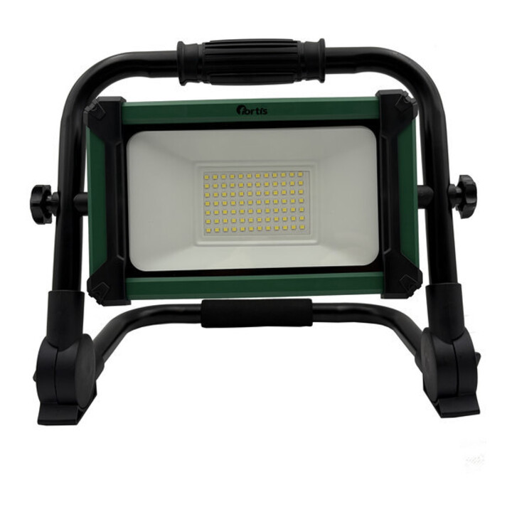 FORTIS Projecteur de chantier 50W 5000 lumens pliable