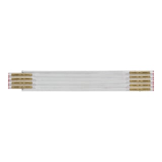 fortis Règle à segments en hêtre 2 m x 16 mm