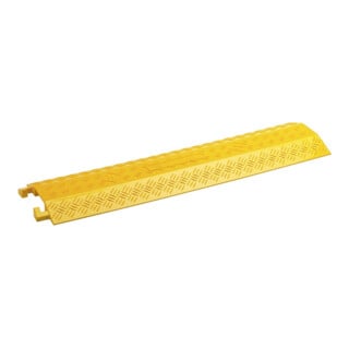 FORTIS Schlauchbrücke offen 1 Kanal 1000 x 270 x 40mm gelb