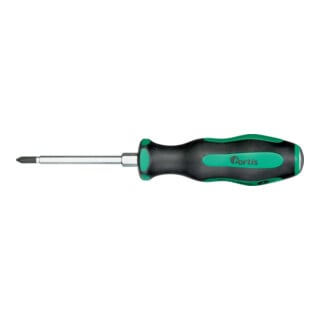 FORTIS Schraubendreher 6-kant PH1x75mm Schlagkappe