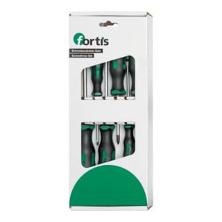 FORTIS Schraubendreher-Satz 6tlg. PH