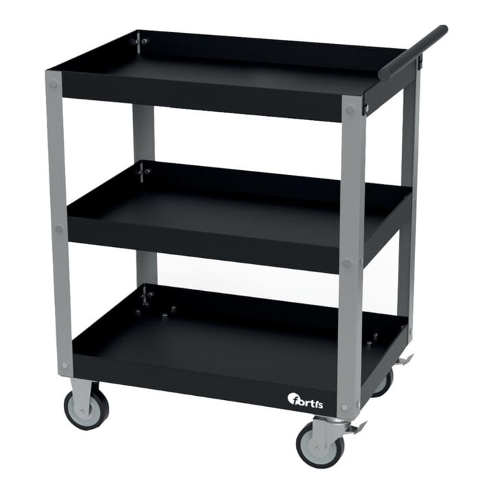 FORTIS Servante d’atelier 685 × 470 × 820 mm tôle d’acier revêtue par poudre