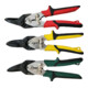 FORTIS Set de cisailles à tôle 3 pièces acier chrome-molybdène