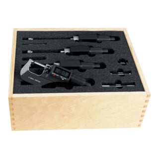 FORTIS Set de micromètres à bec 0-100 mm