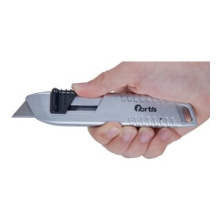 FORTIS Sicherheitsmesser Alu 1 Trapezklinge
