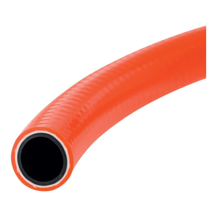 FORTIS Sicherheitswasserschlauch PVC leuchtorange 25 x 4,00mm 25m