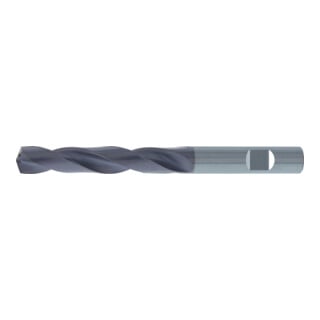 FORTIS Spiralbohrer VHM Typ UNI TiAlN 6,3mm 5xD Schaft HB Innenkühlung