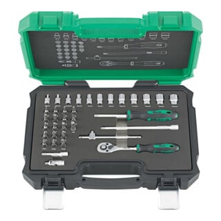 FORTIS Steckschlüssel-Garnitur 1/4" 36-teilig