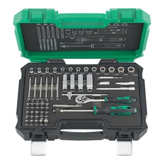FORTIS Steckschlüssel-Garnitur 1/4" 61-teilig