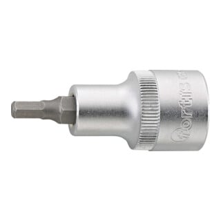 FORTIS Steckschlüsseleinsatz 1/2" Innensechskant 10x55mm