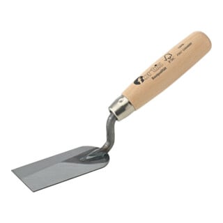 FORTIS Stuckateurspachtel 60mm g-Hals Holzgriff