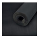 FORTIS Tapis à fines rainures PRO 3 mm NBR/SBR résistant à l'huile noir 1200 mm 10 m