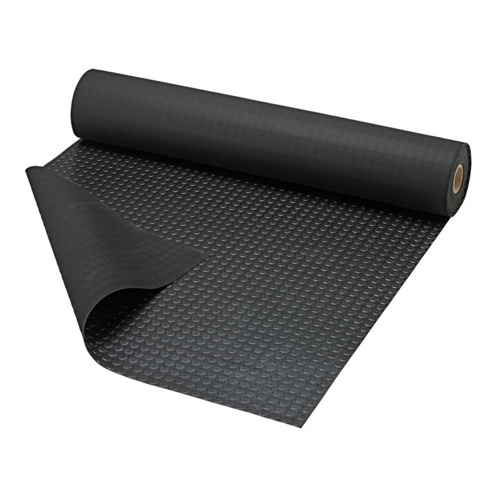 FORTIS Tapis à picots PRO NR/SBR noir 3 mm 1200 mm 10 m