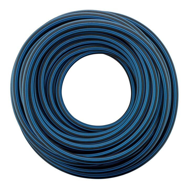 FORTIS Tuyau industriel et polyvalent PRO EPDM 19 x 4,5 mm noir/bleu 40 m