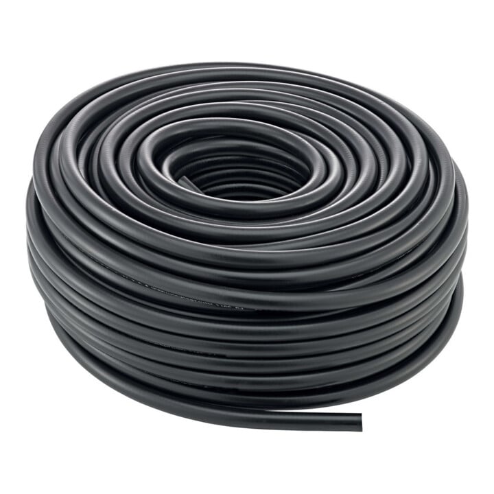 FORTIS Tuyau polyvalent PU-Soft 12,7x3,15 mm noir 25 m
