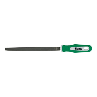 FORTIS Werkstattfeile 200mm Hieb 2 dreikant mit 2K-Feilenheft DIN 7261 C