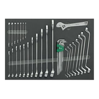 FORTIS Werkzeugmodul 3/3 565 x 395 x 30mm Schlüssel