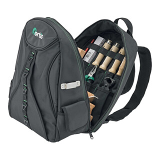 FORTIS Werkzeugsortiment Holz 21-tlg. im Rucksack