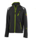 FORTIS24 Kids Softshelljacke schwarz/limegreen Gr. 158-164 twenty-four
