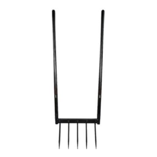 Fourche à double dent avec manche en frêne