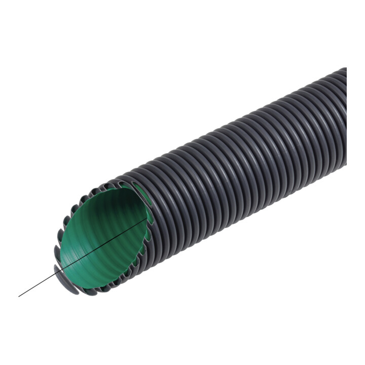 Fränkische Kabelschutzrohr flexibel KabuflexRplus125 sw