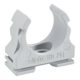 Fränkische Kunststoff-Klemmschelle gr, f.alle Wellrohre clipfix-H0 32