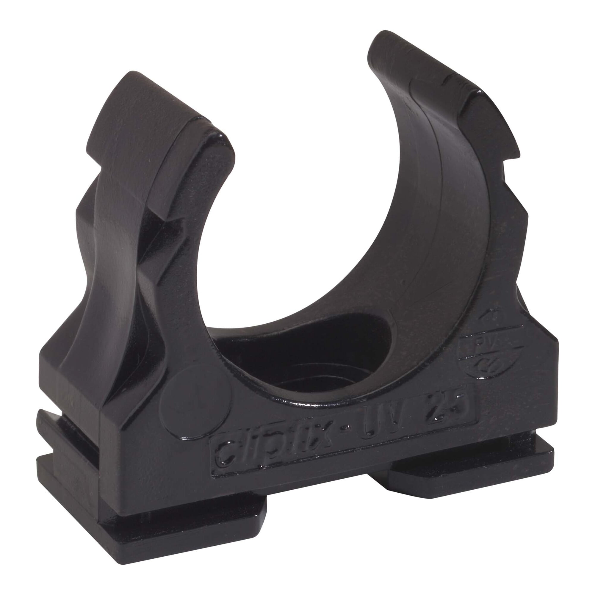 Fränkische Kunststoff-Klemmschelle UV-stabilisiert clipfix-UV 20 sw
