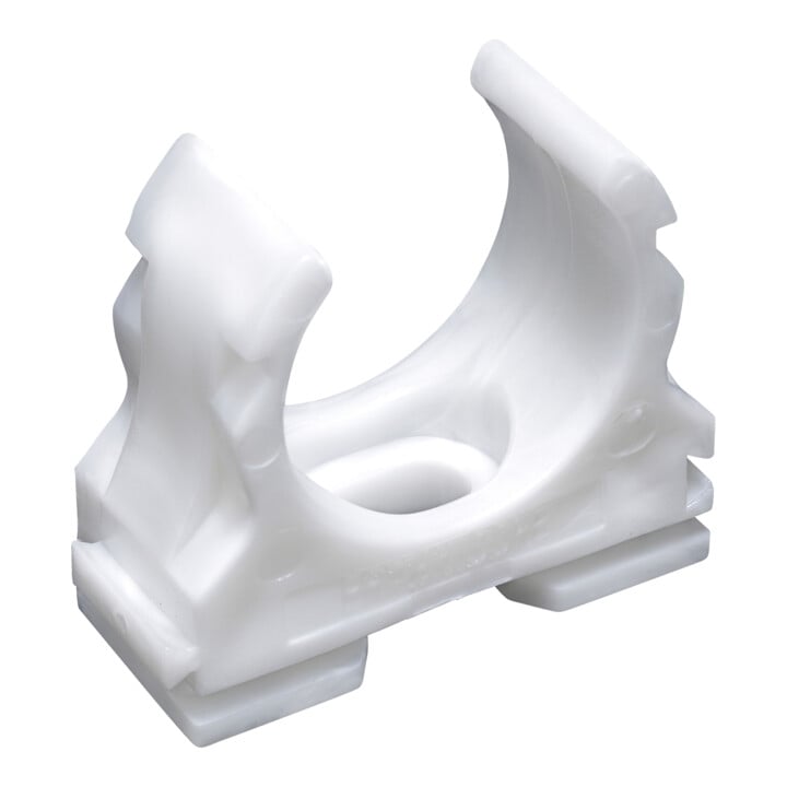 Fränkische Kunststoff-Klemmschelle UV-stabilisiert clipfix-UV 32 ws