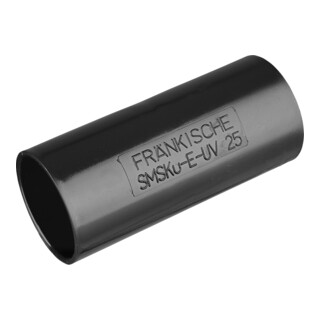 Fränkische Kunststoff-Steckmuffe SMSKu-E-UV 50 schwarz