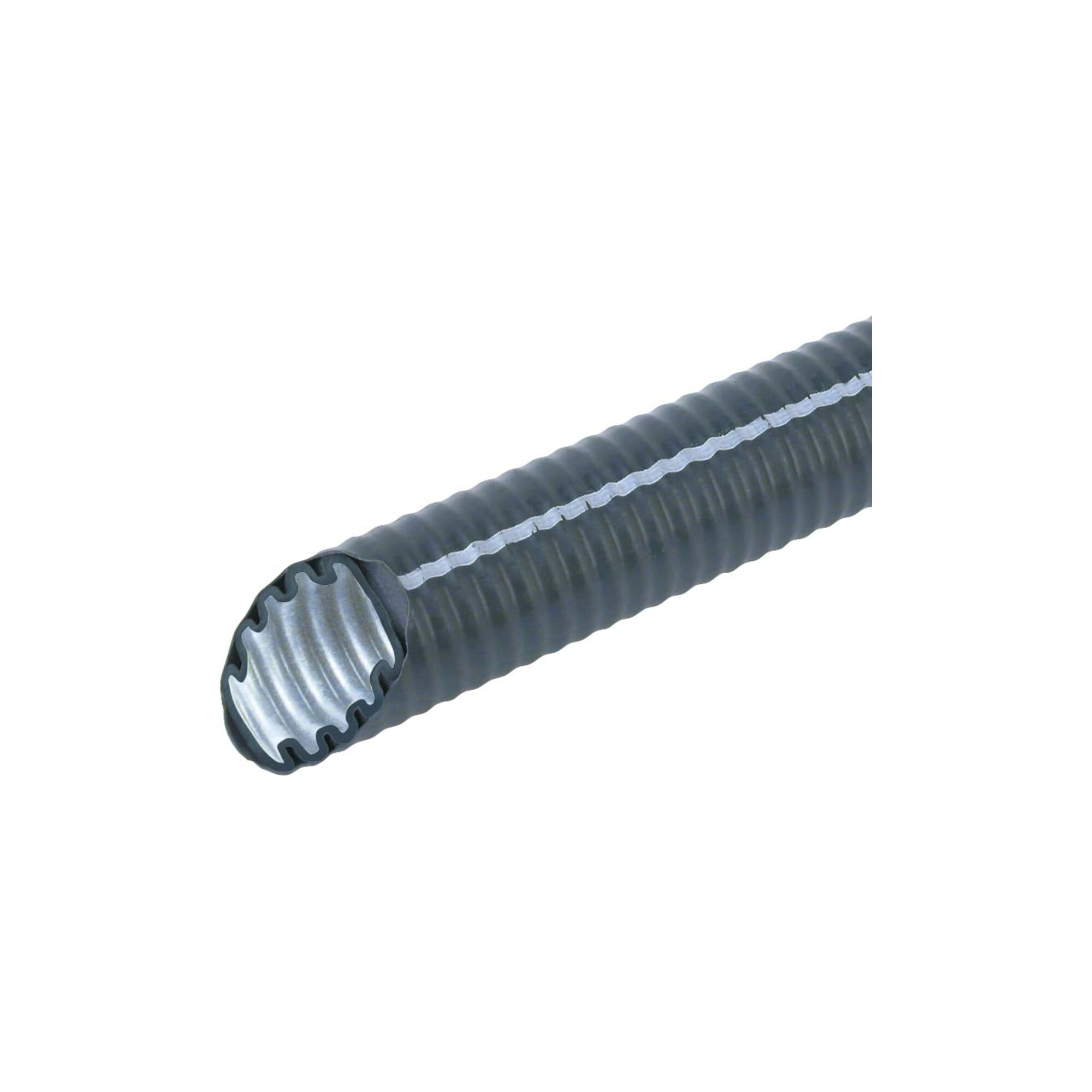 Fränkische Kunststoff-Wellrohr mittel 25,0x17,4 biegsam FFKuS-EM-F-LS0H 25sw