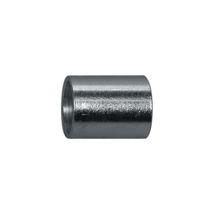 Fränkische Stahlrohr-Gewindemuffe f.FFS-ES,FFSK-ES-UV SM-E-V 63 vz. Zn-Ni