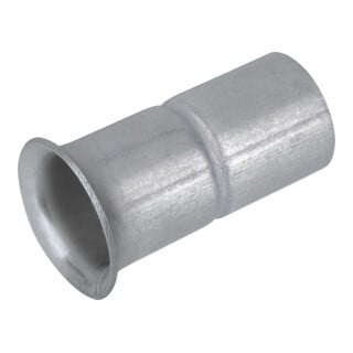 Fränkische Stahlrohr-Steckendtülle SES-E-V 32 vz. Zn-Ni