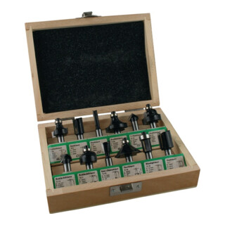 Fräsersatz 973CT12A05 HM Schaft-D.8mm 12-tlg.