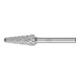 Frässtift KEL D.12mm Kopf-L.30mm Schaft-D.6mm HM Verz.STEEL PFERD-1