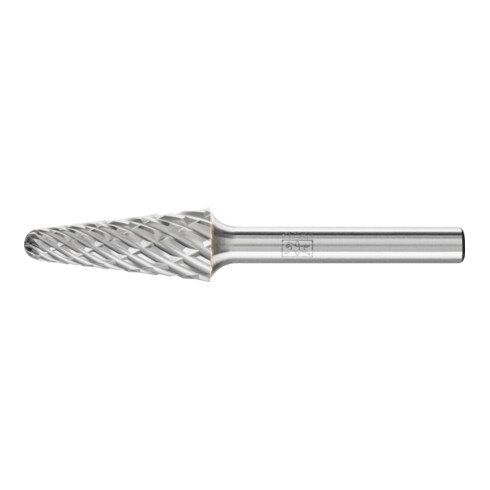 Frässtift KEL D.12mm Kopf-L.30mm Schaft-D.6mm HM Verz.STEEL PFERD