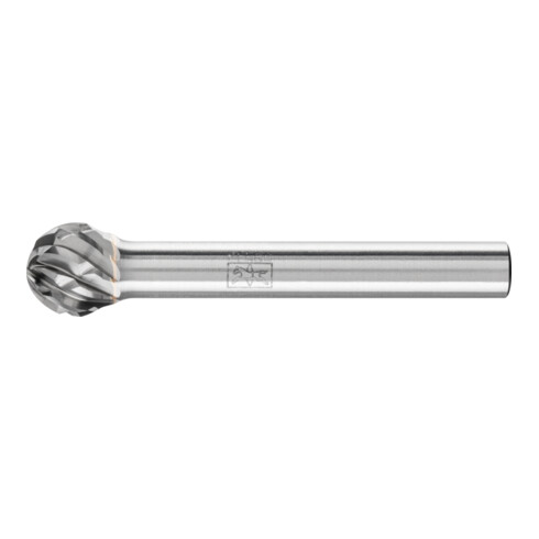 Frässtift KUD D.10mm Kopf-L.9mm Schaft-D.6mm HM Verz.STEEL PFERD