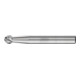 Frässtift KUD D.6mm Kopf-L.5mm Schaft-D.6mm HM Verz.STEEL PFERD-1